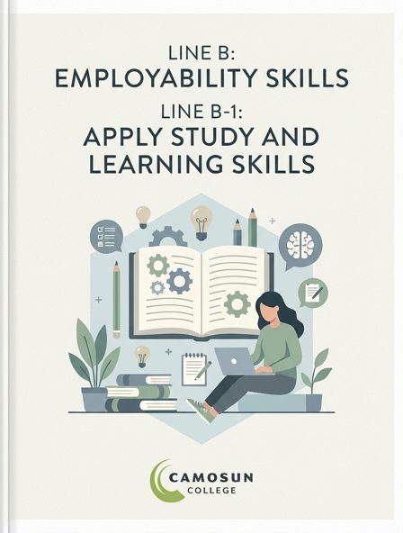Line B: Employability Skills - Line B-1: Apply Study and Learning Skillss