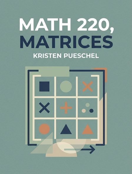 Math 220, Matrices