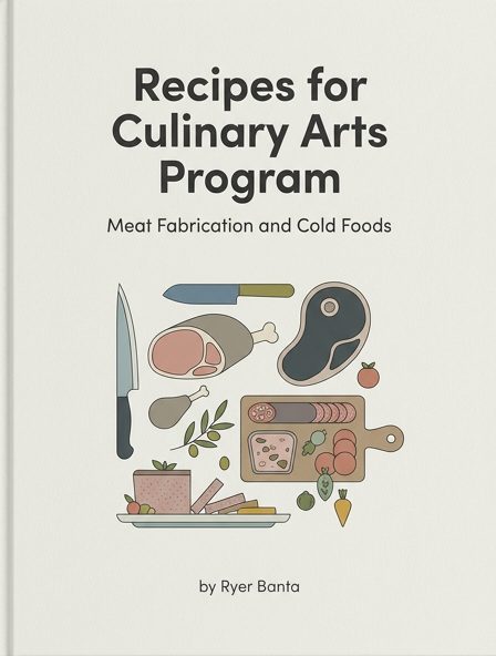 Recipes for Culinary Arts Program: Meat Fabrication and Cold Foods