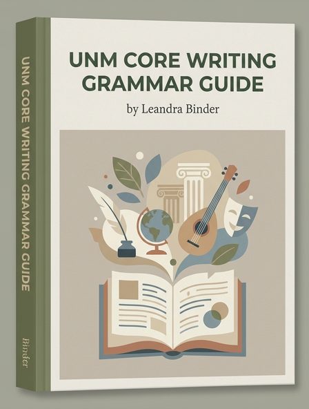 UNM Core Writing Grammar Guide