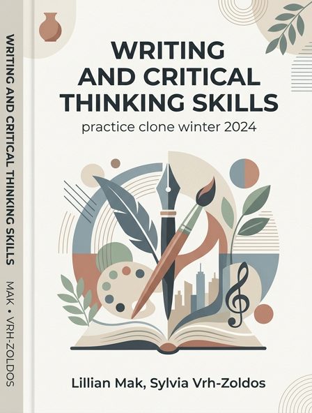 Writing and Critical Thinking Skills - practice clone winter 2024