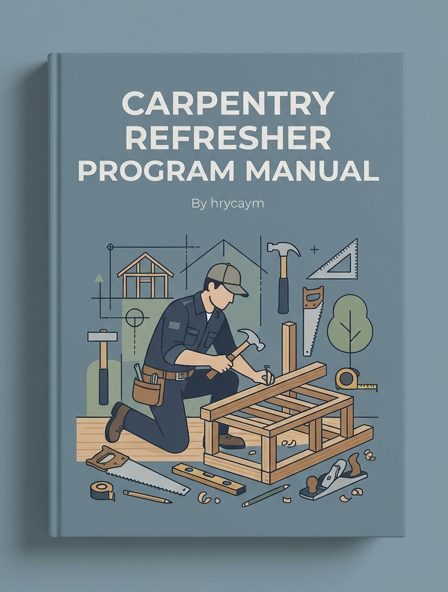 Carpentry Refresher Program Manual