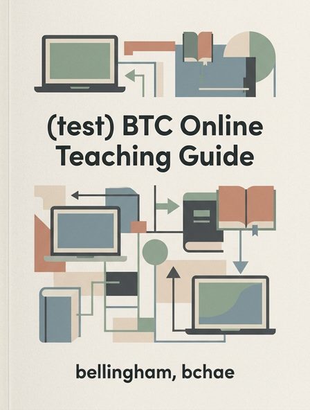 (test) BTC Online Teaching Guide