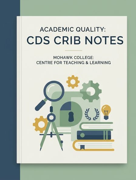 Academic Quality: CDS Crib Notes