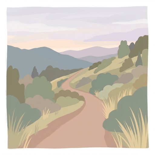 Trail views from this morning