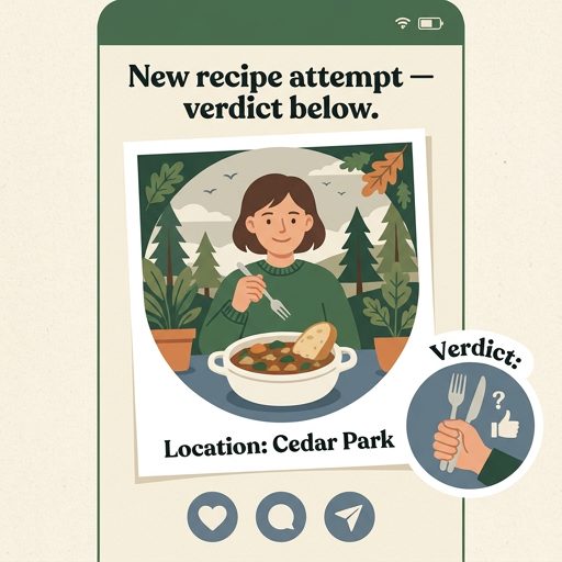 New recipe attempt — verdict below