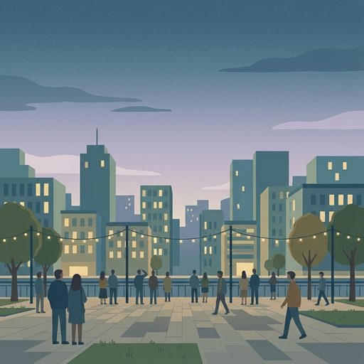 City lights