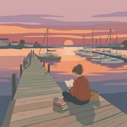 Sunset from the pier