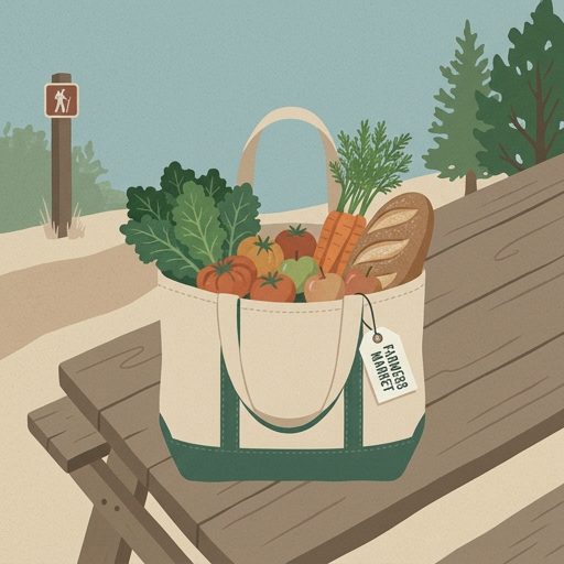 Fresh from the farmers market
