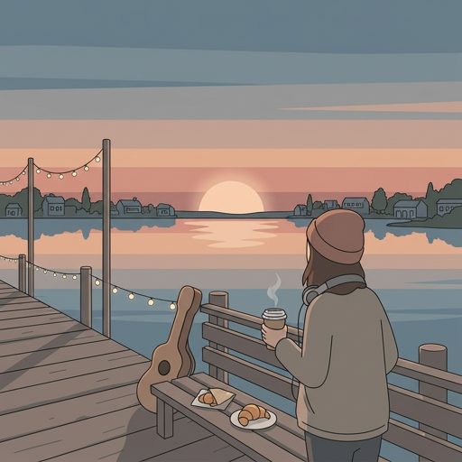 Sunset from the pier