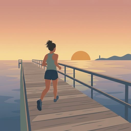 Sunset from the pier