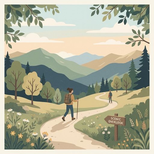 Trail views from this morning