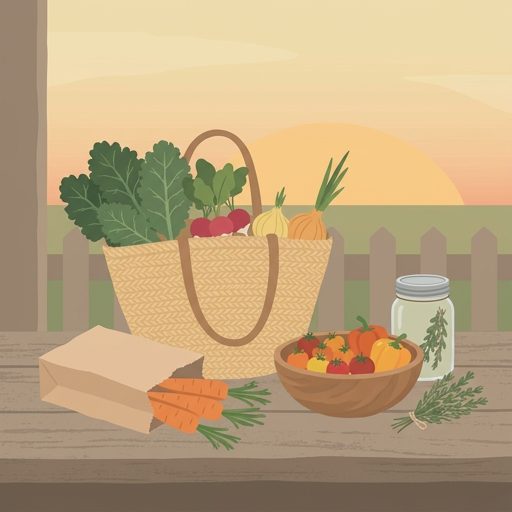 Fresh from the farmers market