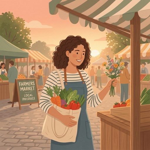 Fresh from the farmers market