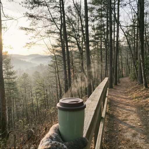 Trail views from this morning