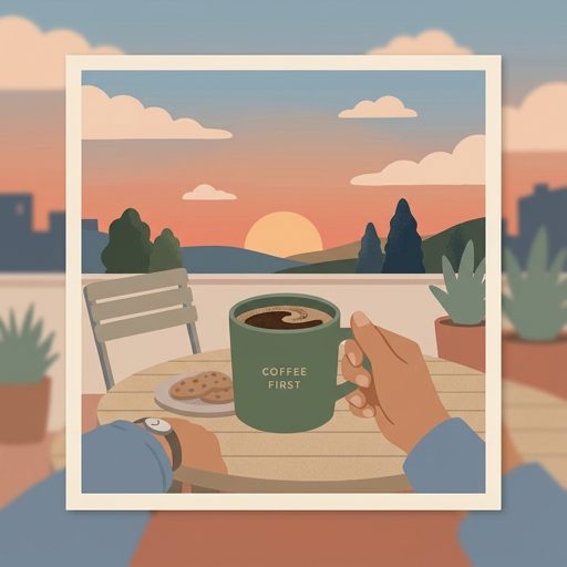 Coffee first ☕